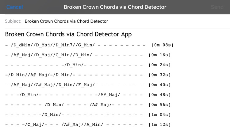 The Chord Detector screenshot-4