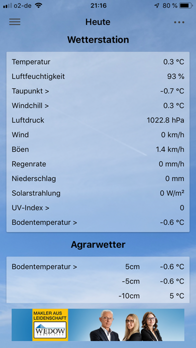 Meteo Aachen screenshot 2