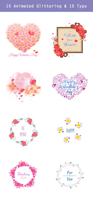 Valentine's Day Set - Animated(圖3)-速報App