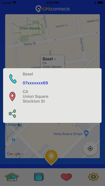 GPS Contacts