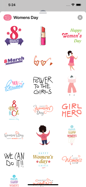 Happy Women's Day Sticker Emos(圖3)-速報App