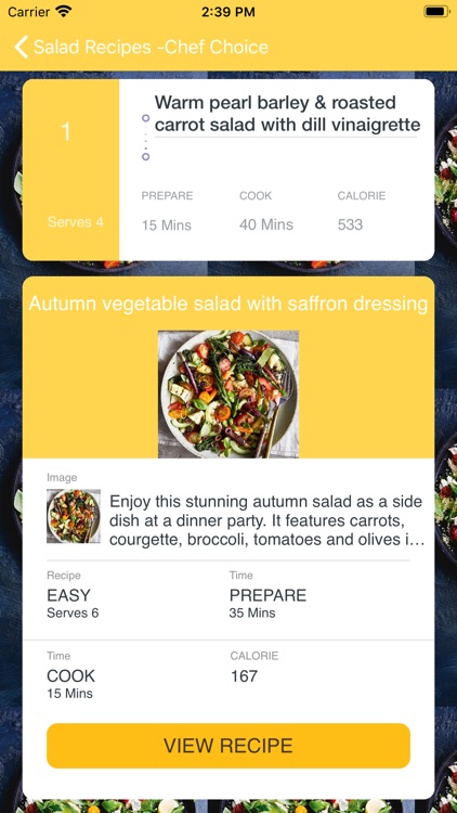 Salad Recipes-Chef Choice screenshot-4