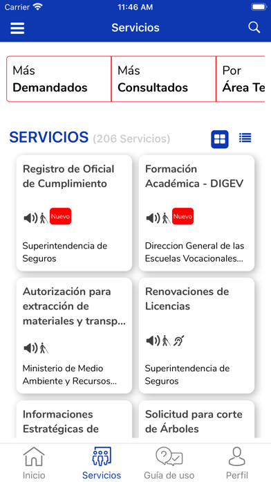 Servicios RD screenshot 2