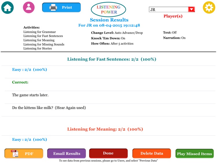 Listening Power Grades 4-8+ HD screenshot-3