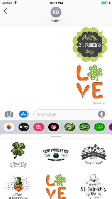 St Patrick's Day Stickers Pack screenshot 3