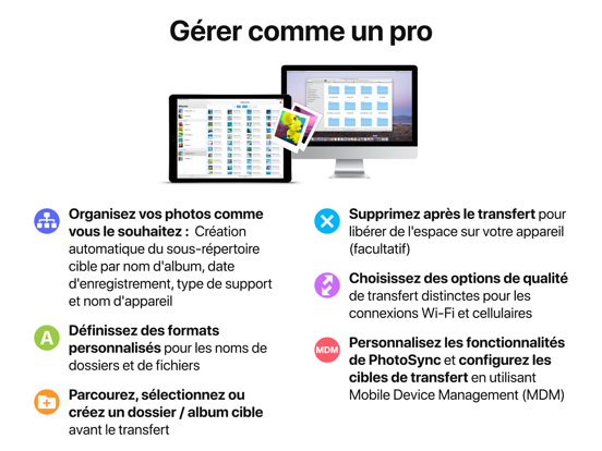 PhotoSync – transfert photos PhotoSync – transfert photos