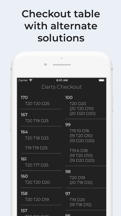 Darts Checkout screenshot-5