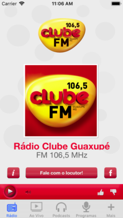 How to cancel & delete Rádio Clube Guaxupé from iphone & ipad 1