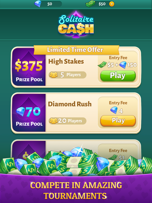 Solitaire Cash Win Real Money App Reviews & Download Games App Rankings!