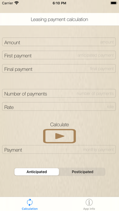 How to cancel & delete Leasing Calculator Light from iphone & ipad 1