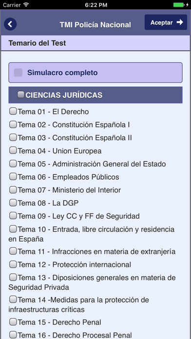 How to cancel & delete Policía Nacional Test Me In from iphone & ipad 2