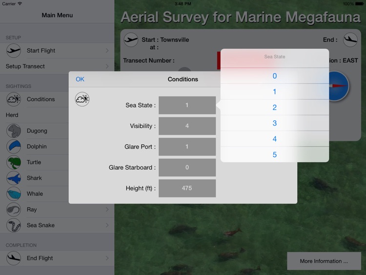 Aerial Survey Marine Megafauna