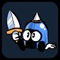The little blue knight does not have it easy, he is terrorized again and again by the Black Knight and has to fill the treasure chambers with found treasures