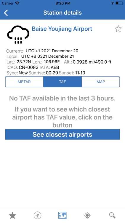 NOAA Aviation PRO Live Weather