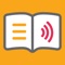 EasyReader is a FREE accessible reading app for readers with dyslexia, low vision or blindness
