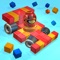 Blocks Racing is classic kart racing game madness