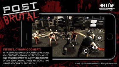 Post Brutal: Apocalyptic Zombie Action RPG screenshots