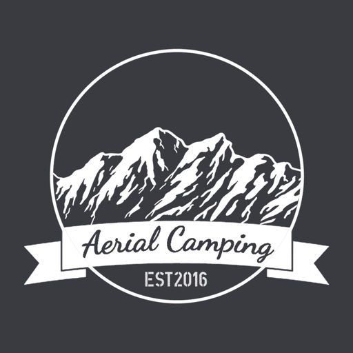 Aerial Camping Icon