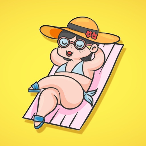 Enjoy Summer Holiday Stickers