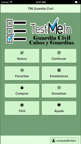 Game screenshot Guardia Civil Test Me In mod apk