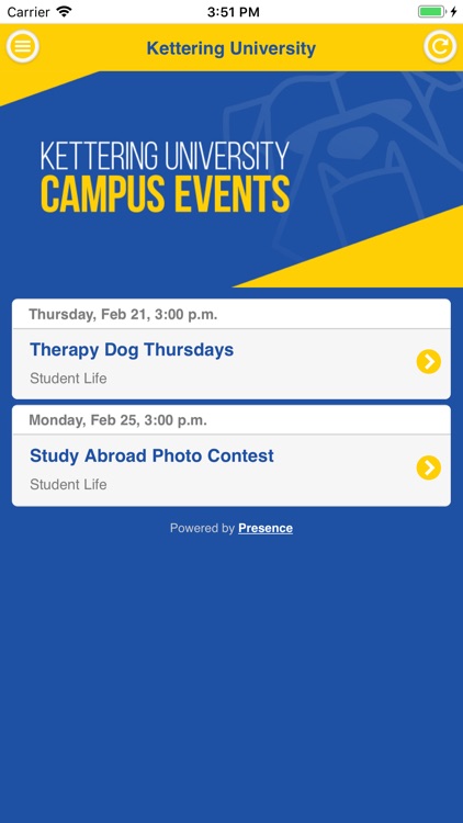 Kettering University Events