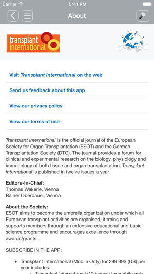 Transplant International(圖3)-速報App