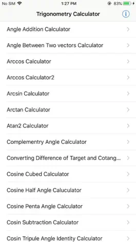 Game screenshot TrigonometryCalculations mod apk