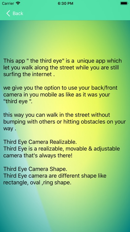 Third Eye Camera screenshot-5