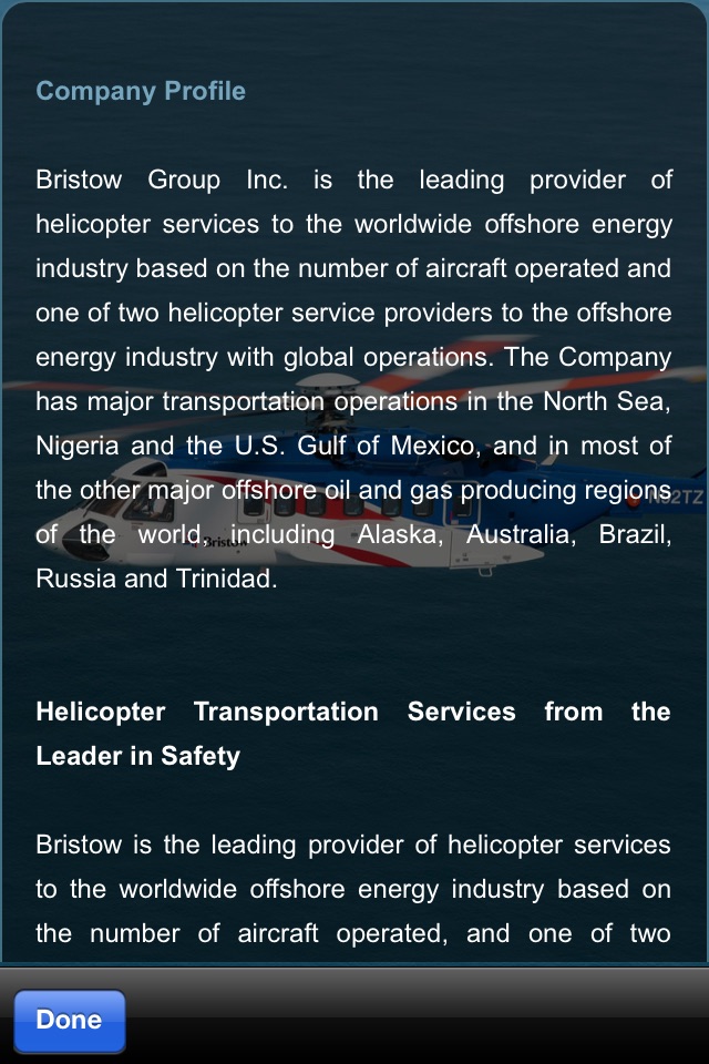 Bristow Flight Status screenshot 3