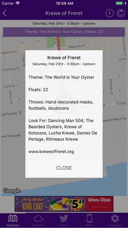 WWL Mardi Gras Parade Tracker screenshot-3