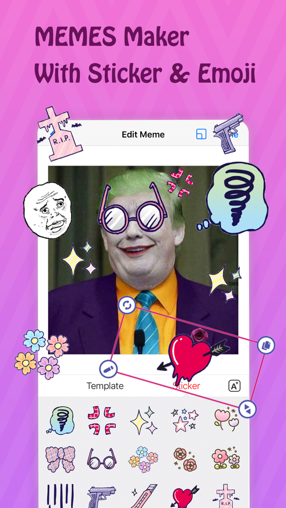 GIF Meme Maker Text on Giphy App for iPhone - Free ...