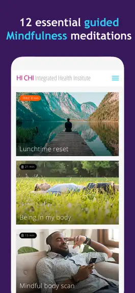 Game screenshot HI CHI App: Mindfulness apk