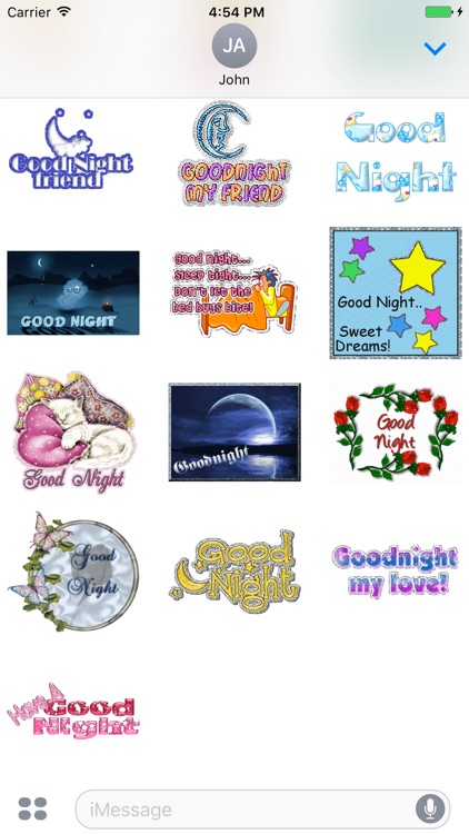 Good Morning & Night Stickers screenshot-3