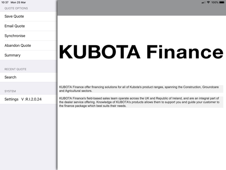 SalesAid by Kubota Finance