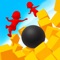 Collect colorful balls and smash the walls as you run the track to finally use them to destroy the great castle in the most satisfying way