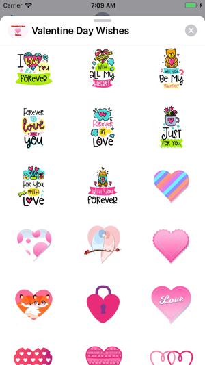 Valentine Day Wishes Stickers(圖5)-速報App