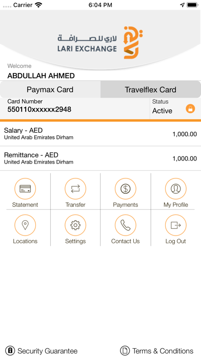 Lari Exchange Mobile App screenshot 2