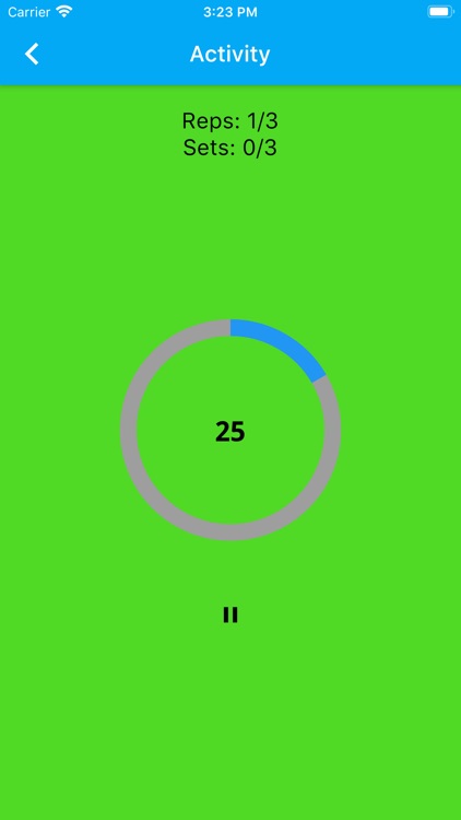 Simple Exercise Timer