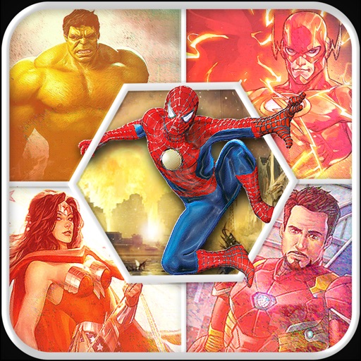 Guess Comics SuperHero Quiz Icon