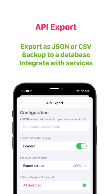 Health Auto Export - JSON+CSV screenshot-3
