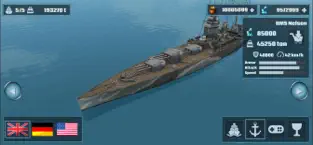 Snímek obrazovky 3 WarShip War Navy Fleet Combat iphone