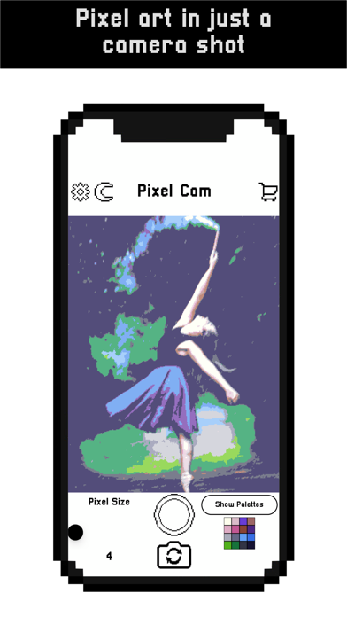 Pixel cam - Make pixel art screenshot 2