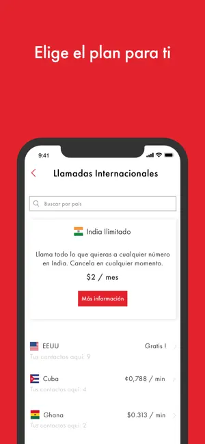 Captura 5 Rebtel: Llamadas de calidad iphone