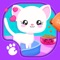 Play Cute & Tiny Pets game for girls and boys, kids and toddlers with kitty Sue, puppy Bu, bunny Blu and their NEW baby animal friends - panda Choo and piggy Lulu