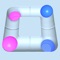 Physics puzzle with balls and holes