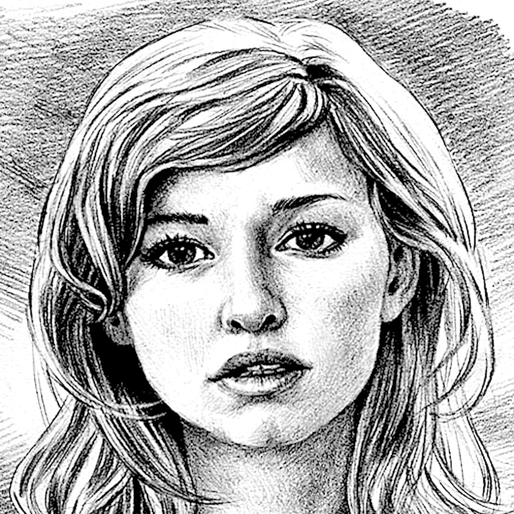 Pencil sketch image editor