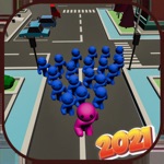 Crowd Surviving City Games