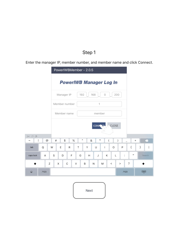 Screenshot #4 pour PowerIWBMember