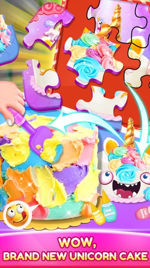 Unicorn Cake - Rainbow Dessert(圖3)-速報App