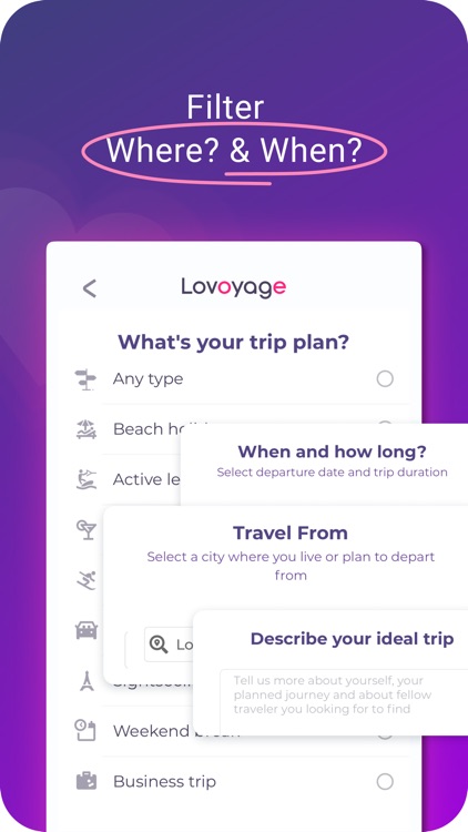 Lovoyage - Chat, Meet, Travel screenshot-3